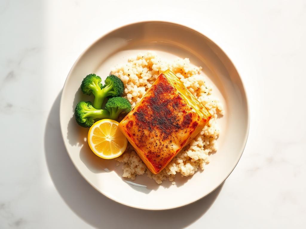 Saumon, quinoa & brocolis